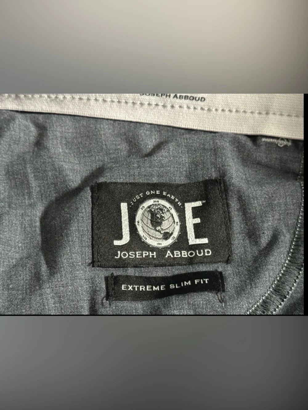 Joe Joseph Abboud Men’s Lightweight Extreme Slim Fit Cotton Blend Pants 33X30